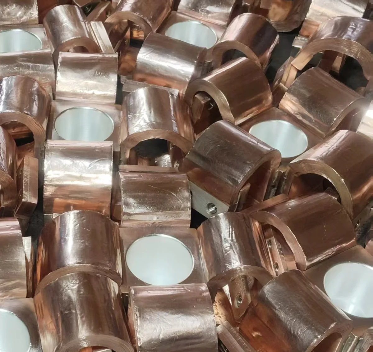 Custom Stamped Copper Connectors